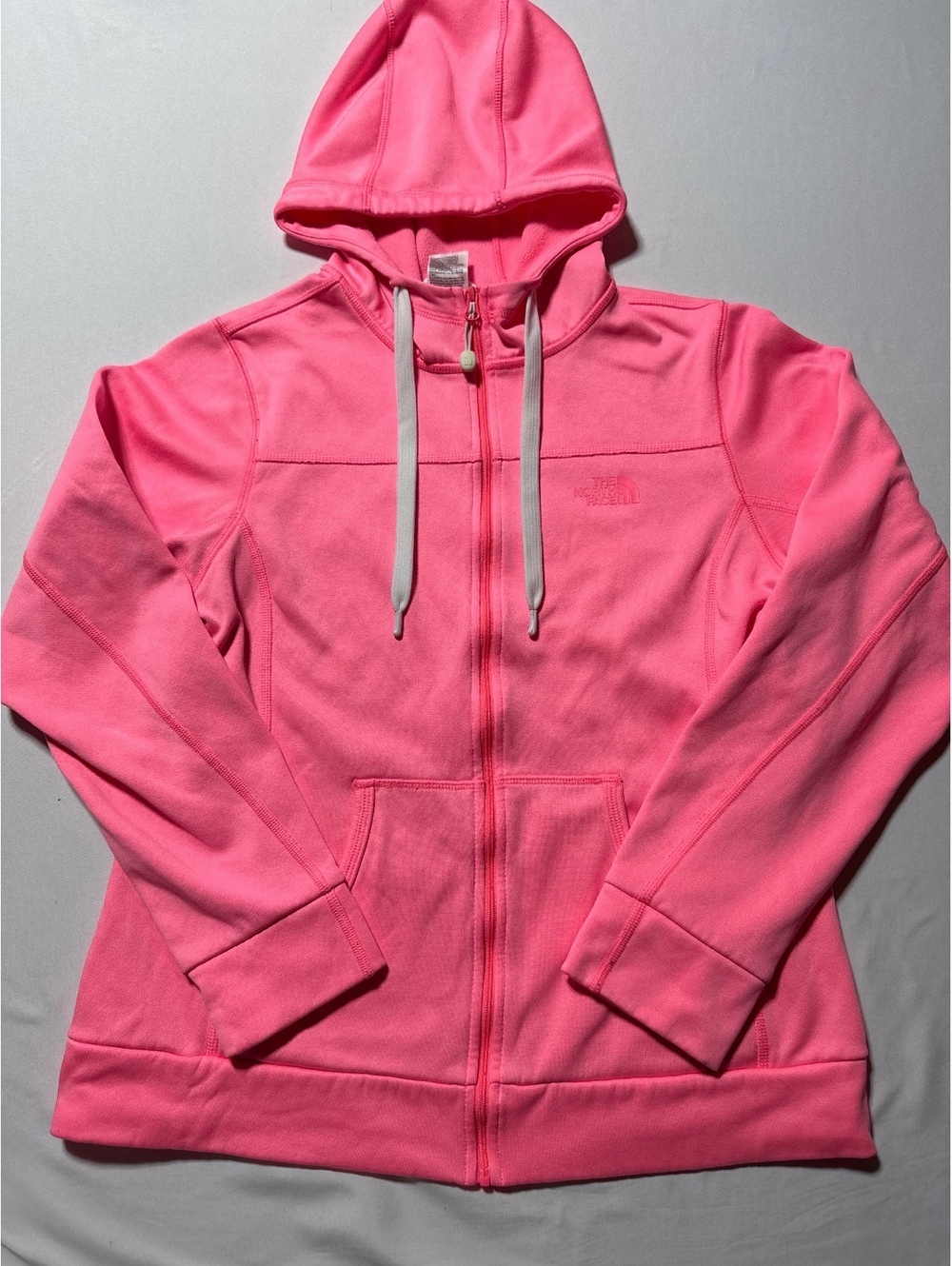 The North Face Pink Zip-Up Hoodie